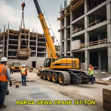 Rincian Harga Sewa Crane 360 Ton untuk Proyek Besar